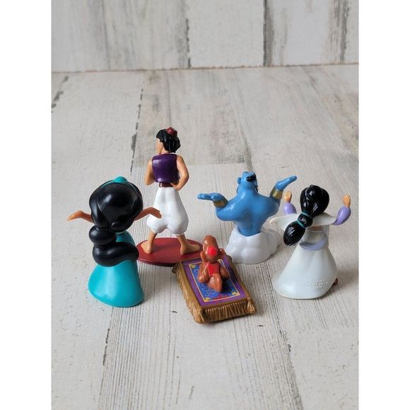 Disney Aladdin Abu Jasmine Genie playset toy figure - Picture 6 of 7